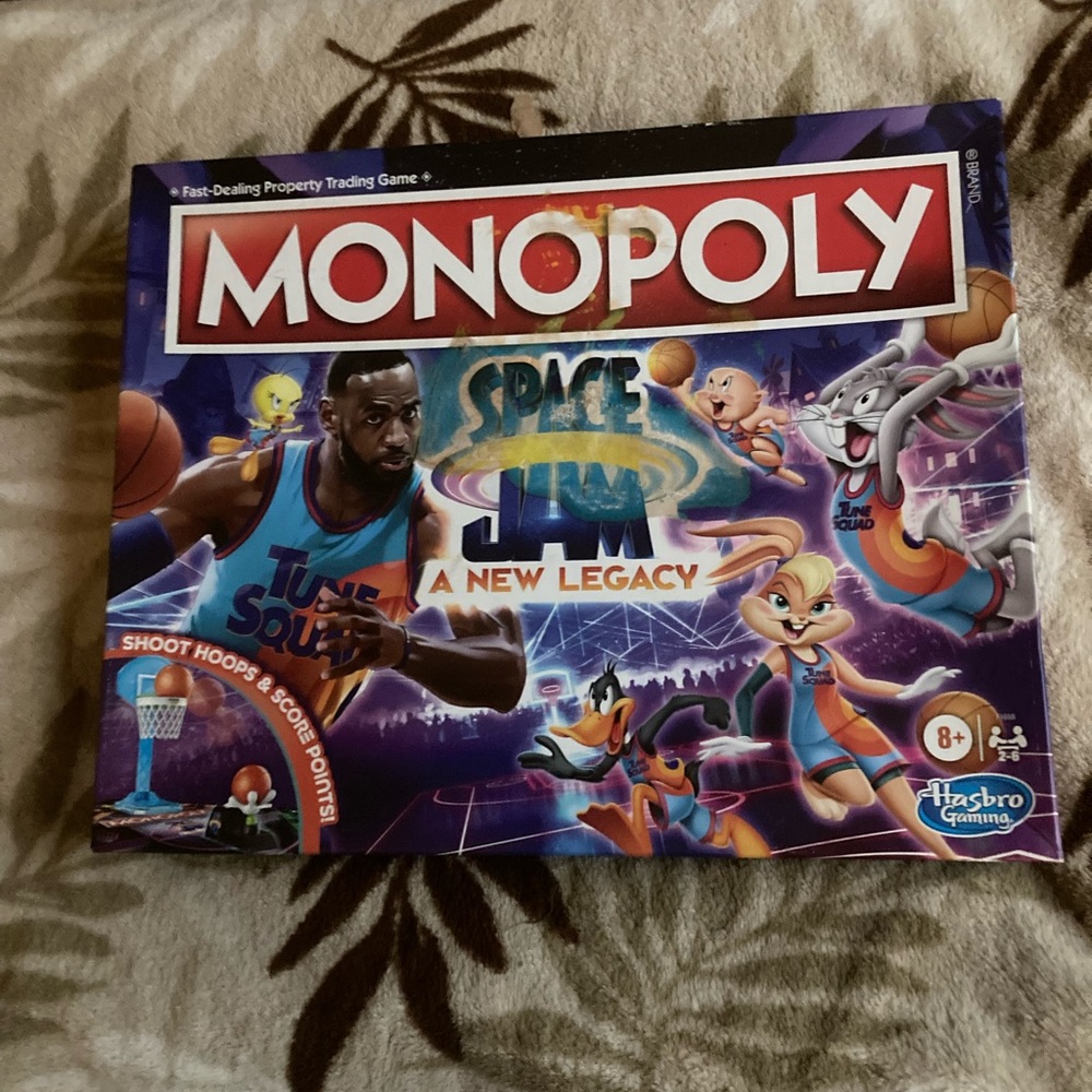 Monopoly Space Jam Game